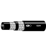 G2H High Temp, High Pressure – High Temperature Synthetic Rubber Hose with Multi-Layer Reinforcement for Industrial Steam, Oil and Hydraulic Applications